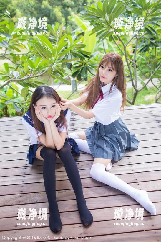 IMiss爱蜜社 - 小丽莎萌萌哒的旗袍套图分享，哪有人能抗拒这么迷人的身影？