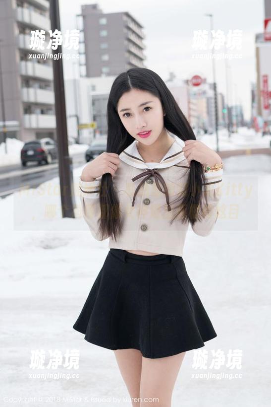 MiStar魅妍社-赵小米Kitty MiStar魅妍社 - 私拍里的赵小米Kitty,哪个角度都像女神退出画框般炫目