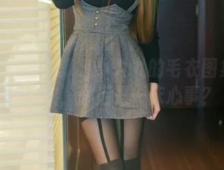 TuiGirl推女郎 – 小九九的毛衣图集：一件毛衣，背后是一床心事？