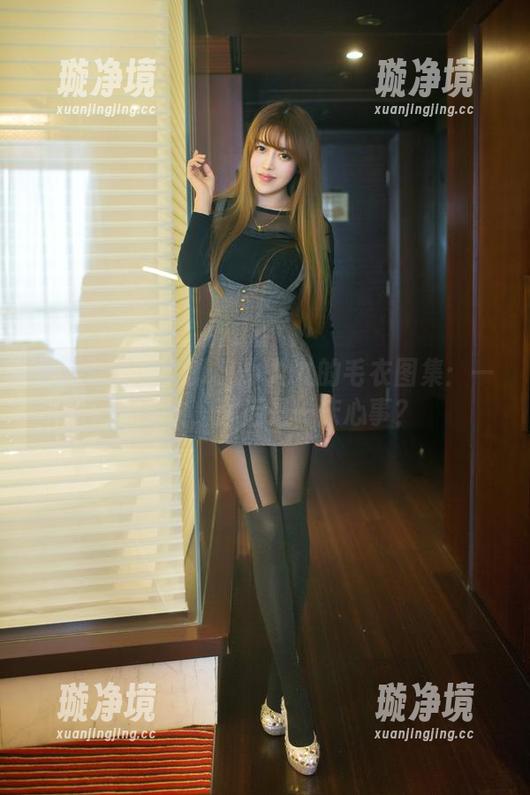 TuiGirl推女郎 - 小九九的毛衣图集：一件毛衣，背后是一床心事？