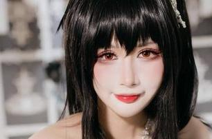 兔胖胖min教你穿连衣裙，无圣光的原图也是可爱无比！