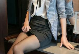 尤果网 – 黑色定制被夏雨桐重新定义了，果然不普通。