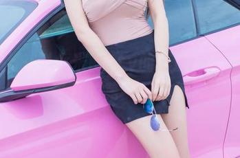 爱蜜社 – 赵小米Kitty的校服写真，也是青春的第一句台词
