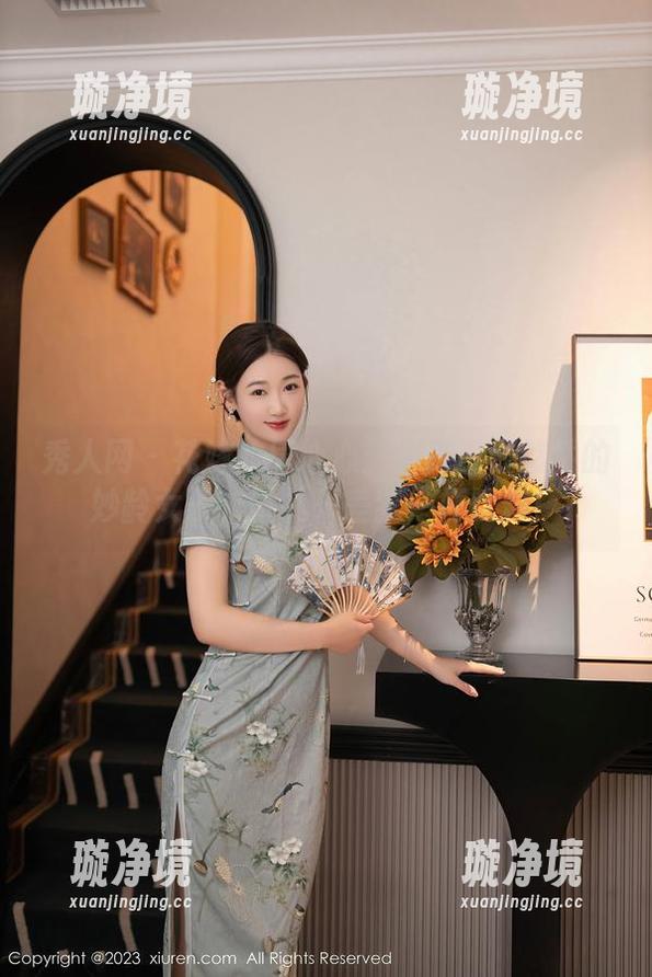 秀人网 - 花嫁的唐心心：图库里最悠然的妙龄女子，婚礼只差我一杯饮料！