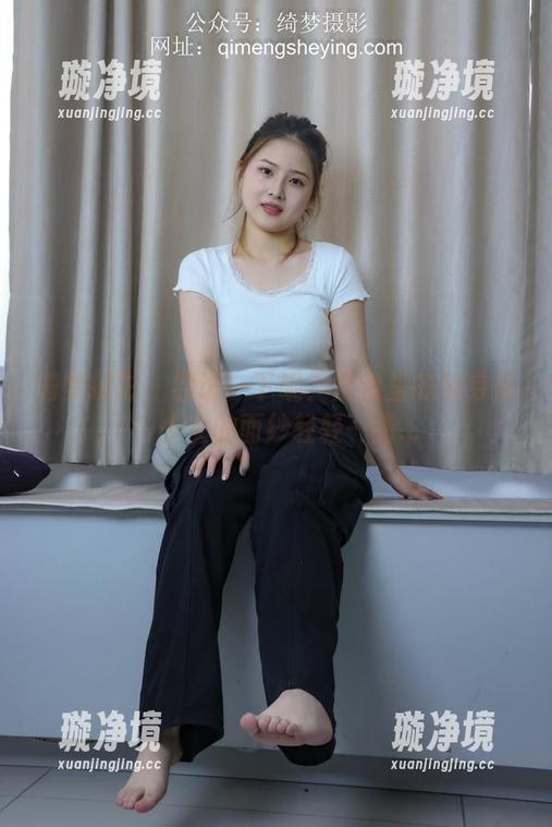 绮梦摄影 - 尝试一下呢？网盘里的稻芽儿，少女的面纱轻轻一掀...