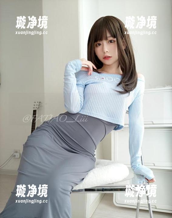 迷之呆梨 迷之呆梨的私拍作品:豹纹睡衣能不能不要这么撩人啊,直戳我的眼球!